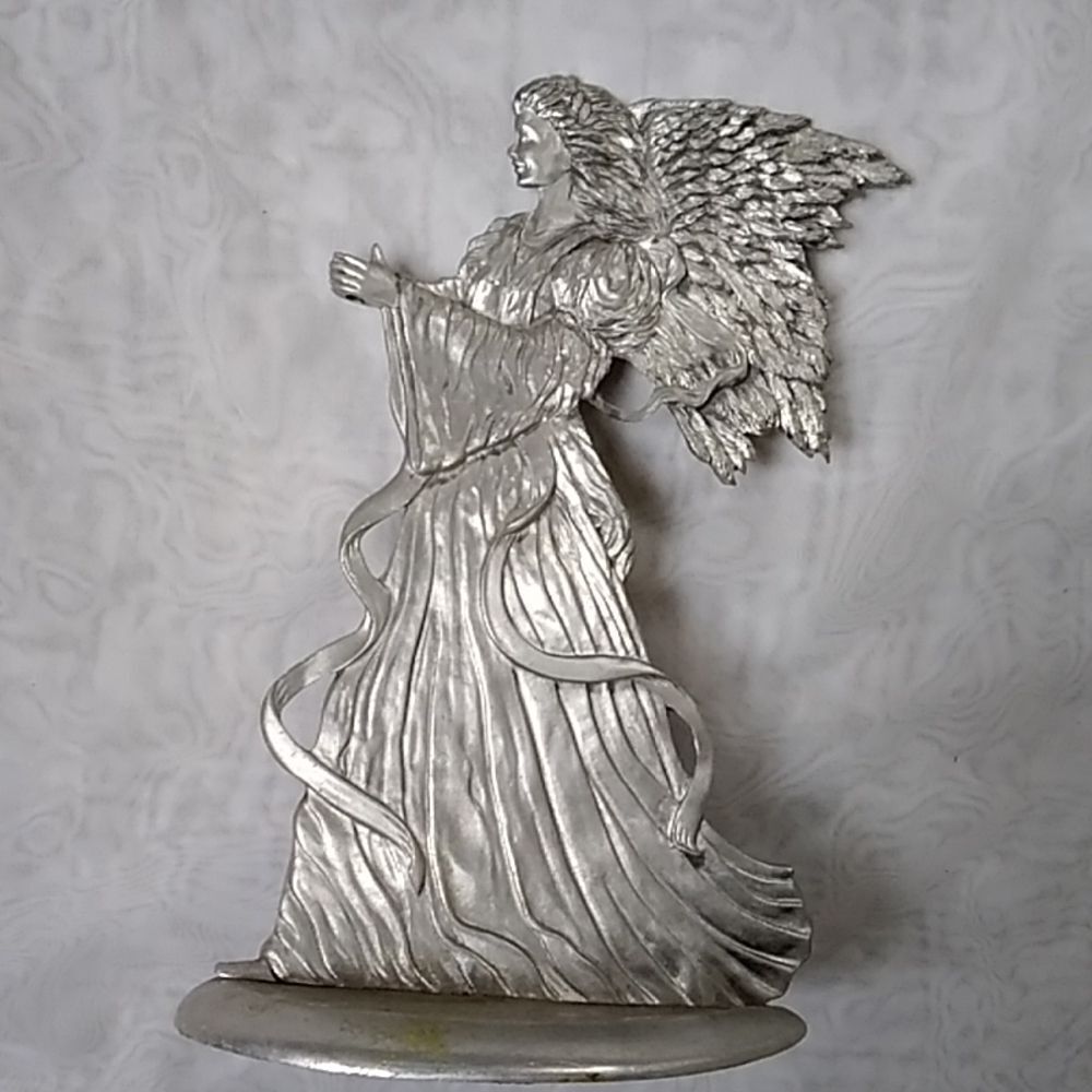Candelabro Handmade Antique Brass  Angel Home